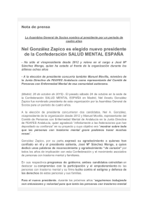 Nel González Zapico es elegido nuevo presidente de la