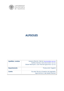 alfisoles - RiuNet repositorio UPV