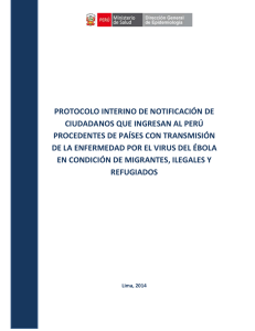 protocolo migrantes ilegales y refugiados de paises de transmision