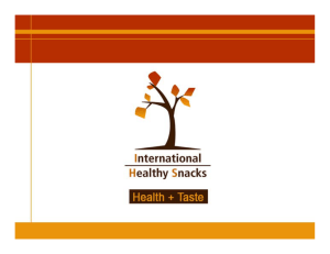 International Healthy Snacks