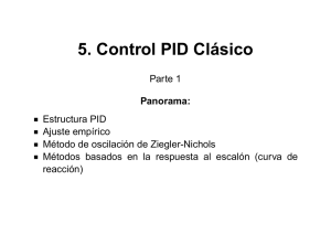 5. Control PID Clásico