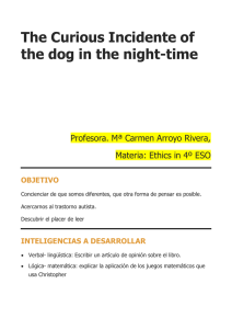 The Curious Incidente of the dog in the night-time