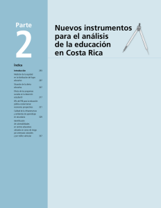 Nuevos instrumentos para el análisis de la educación en Costa Rica