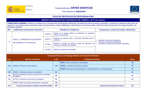 FICHA DE CERTIFICADO DE PROFESIONALIDAD (ARGI0110