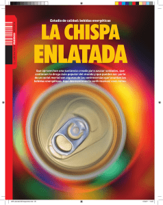 bebidas energéticas - Revista del Consumidor en Línea
