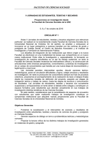 1º circular V Jornadas tesistas Fac. de Cs.Ss.