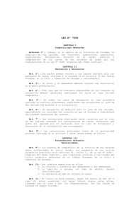 ley 7365 - Tucumán