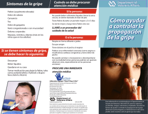 VA Influenza Spanish Brochure 2 - U.S. Department of Veterans Affairs