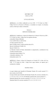 LEY XXII - Nº 25 - DiputadosMisiones.gov.ar