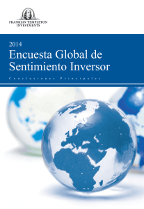 Encuesta Global de Sentimiento Inversor