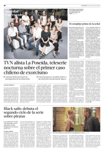 TVN alista La Poseída, teleserie nocturna sobre el primer caso