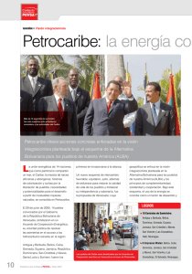 Petrocaribe: la energía como factor de desarrollo