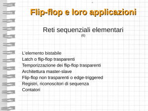 Flip-flop e loro applicazioni