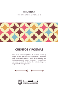 cuentos y poemas - Universidad Adolfo Ibáñez