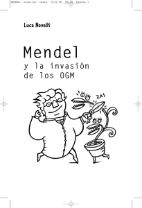 Mendel y la invasión de los OGM