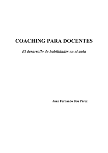 coaching para docentes - Editorial Club Universitario