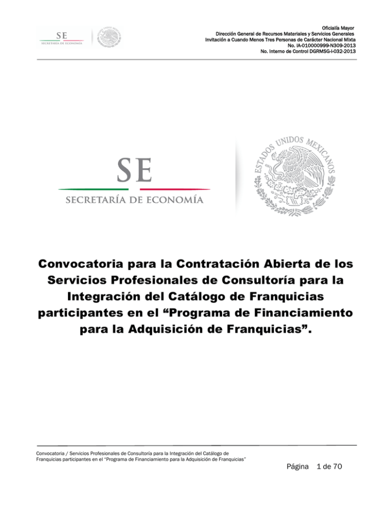 Convocatoria Para La Contrataci N Abierta De Los Servicios