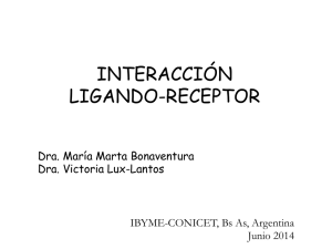 interacción ligando-receptor