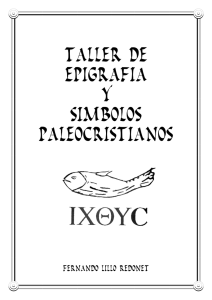 Taller de epigrafía y símbolos paleocristianos