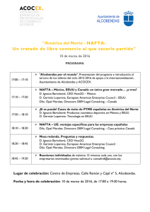 “América del Norte - NAFTA: Un tratado de libre comercio al que