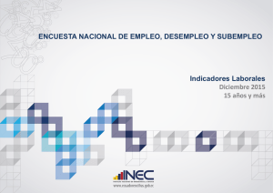 Diapositiva 1 - Instituto Nacional de Estadística y Censos