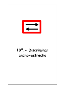 18º Discriminar ancho-estrecho - ceip
