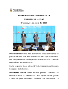 rueda de prensa ue-celac - Presidencia de la República del Ecuador