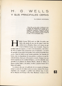 H.G. Wells y sus principales obras