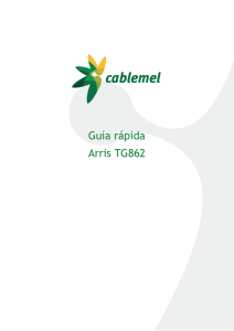 Manuales wifi Arris TG862