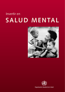 salud mental - World Health Organization