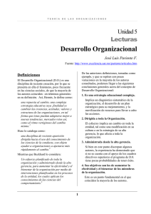 Desarrollo Organizacional - Universidad Autónoma de Tamaulipas