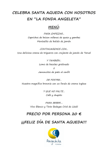menu santa agueda 2013