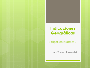 Indicaciones Geográficas - Latin America IPR SME Helpdesk