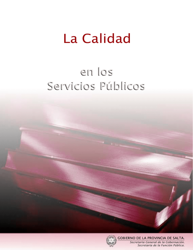 La Calidad En Los Servicios Publicos Cdr