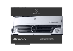 instrucciones de montaje de carrocerías y - Mercedes-Benz