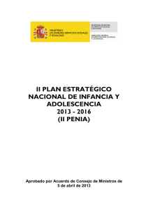 II Plan Estratégico Nacional de Infancia y Adolescencia