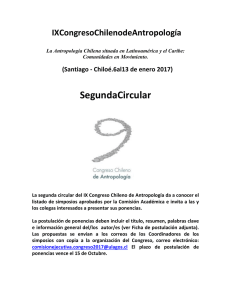 segunda circular - IX Congreso de Antropología