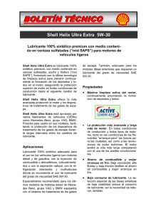Shell Helix Ultra Extra 5W-30 - Lubricantes