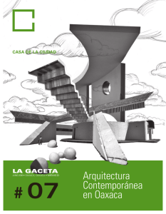 Arquitectura Contemporánea en Oaxaca