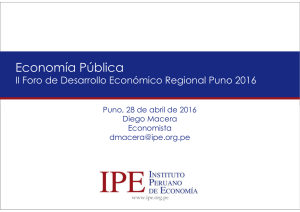 Economía Pública - Instituto Peruano de Economía