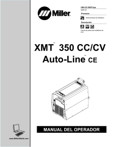Instrucciones Miller XMT 350 cv/cc