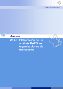 Elaboración de un análisis DAFO en organizaciones de transportes