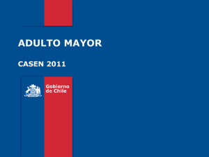 Resultados Adulto Mayor CASEN 2011