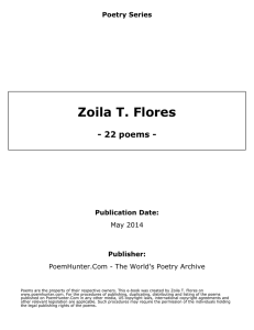 Zoila T. Flores - poems