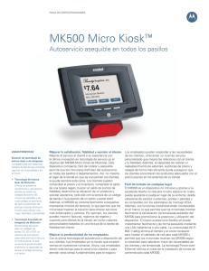 MK500 Micro Kiosk™ Affordable self