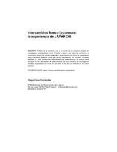 Intercambios franco-japoneses: la experiencia de JAPARCHI