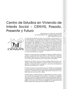 Centro de Estudios en Vivienda de Interés Social – CENVIS