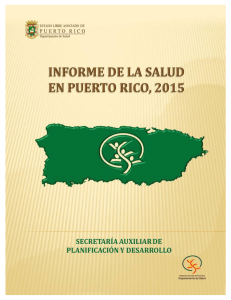Informe de la Salud en Puerto Rico 2015_FINAL