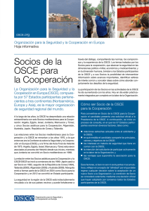 Socios de la OSCE para la Cooperación