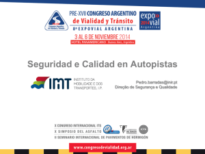 iv. Seguridad e Calidad de Autopistas